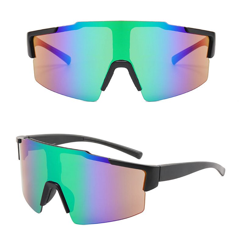 8304 Outdoor cycling glasses Men's and women's sports glasses Fashion sunshade sunglasses Mountain bike sunglasses full figure