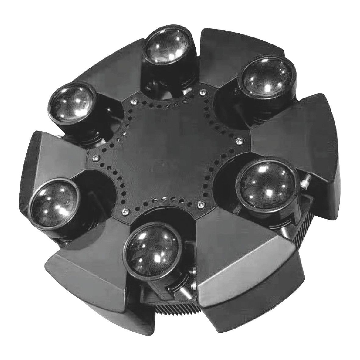 LED six-prong moving head light