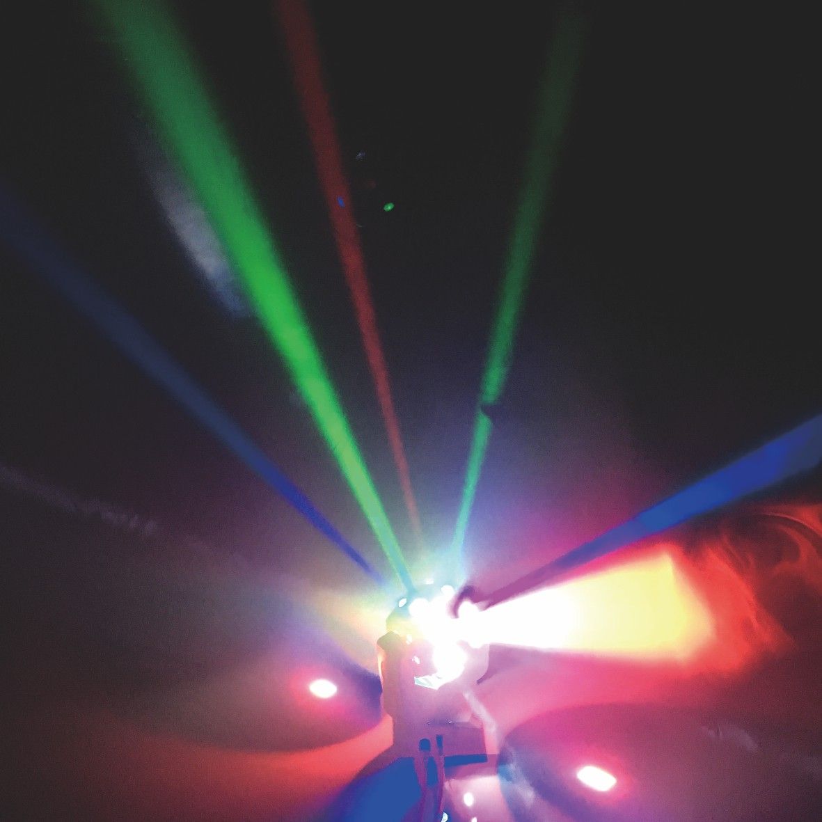16 LED three-in-one ball rolling lamps details Picture