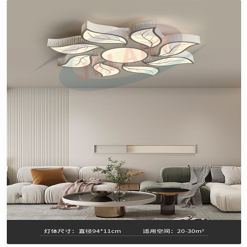 Lighting Living Room Tmall Genie Main Dining Room Crystal Chandelier Lighting Bedroom Ceiling Living Room Lamp Combination Whole House Package Application Scenario