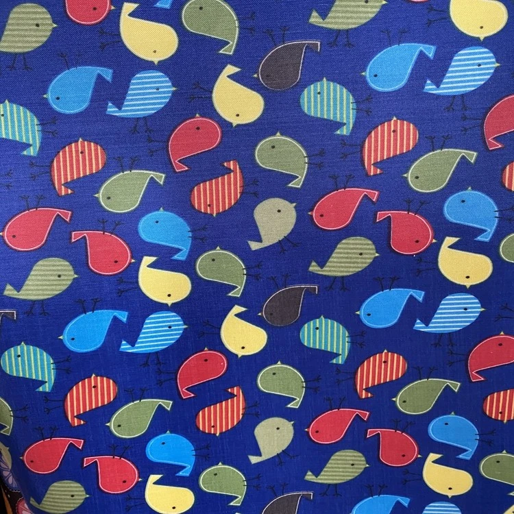 The Seding printing series features 100% polyester fabric with a PVC foam bottom for printing birds detail image 5