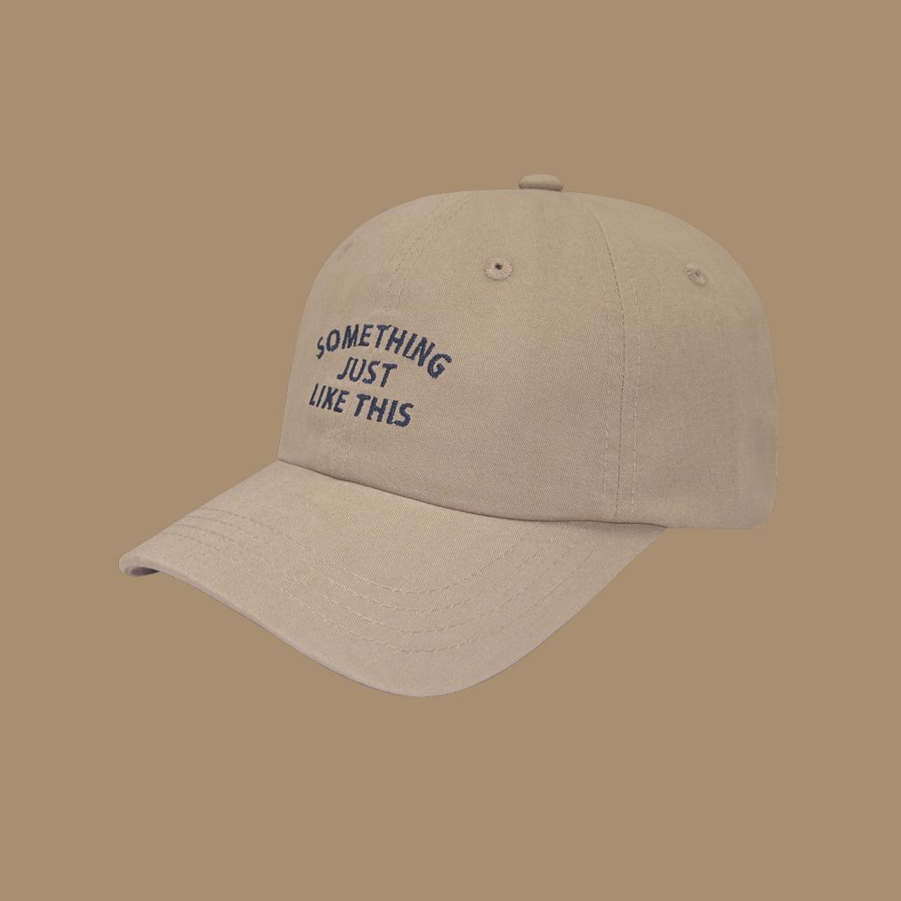 Korean baseball cap, all cotton washed cap