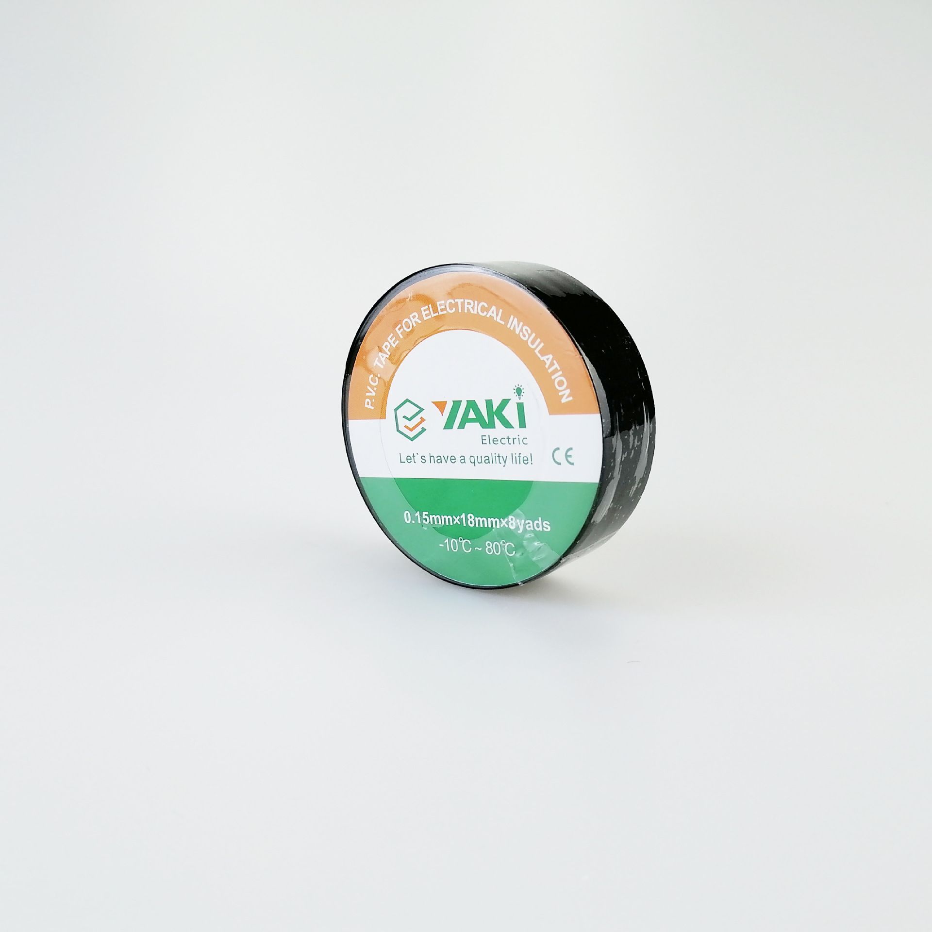 绝缘胶布PVC阻燃自粘汽车黑色电工胶带电线胶带彩色混色胶带8码