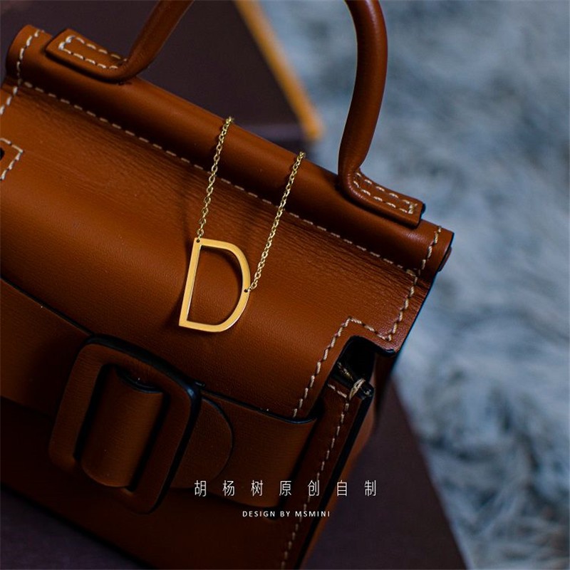 字母项链ADF轻奢简约小众设计感锁骨链潮气质网红秋季新款详情图3