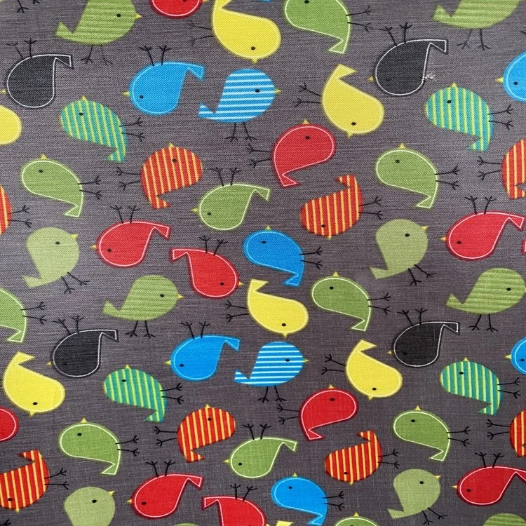 The Seding printing series features 100% polyester fabric with a PVC foam bottom for printing birds detail image 6