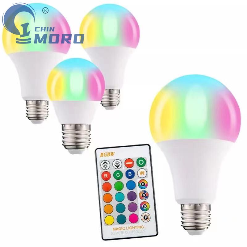 LED灯RGB灯泡带摇控球泡灯3W 7W 9W  12W产品图