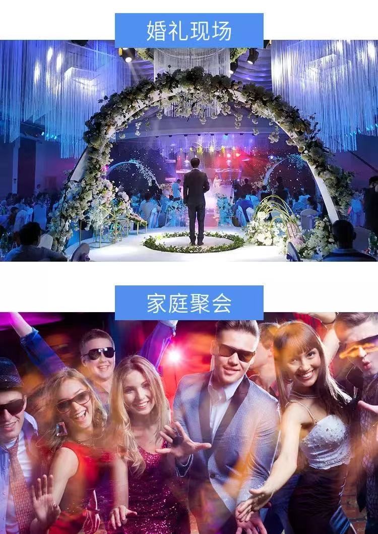 LED灯RGB灯泡带摇控球泡灯3W 7W 9W  12W详情图5