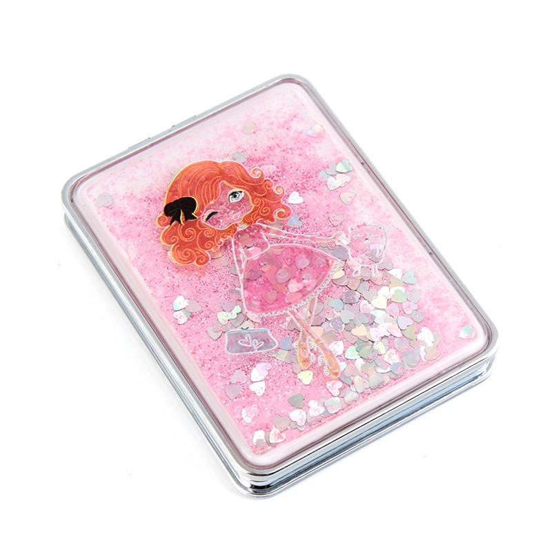 流沙镜子随身镜化妆镜小镜子详情图6