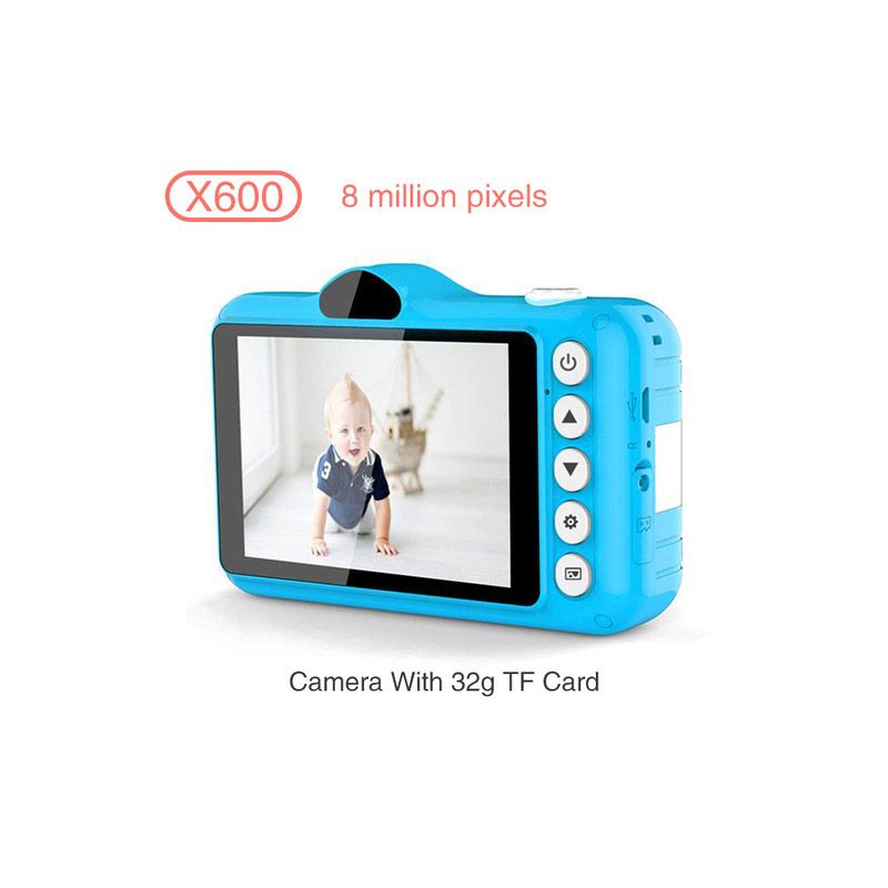 X600 3.5寸儿童相机拍摄创意双摄像头迷你数码相机玩具厂家批发mini相机详情图3