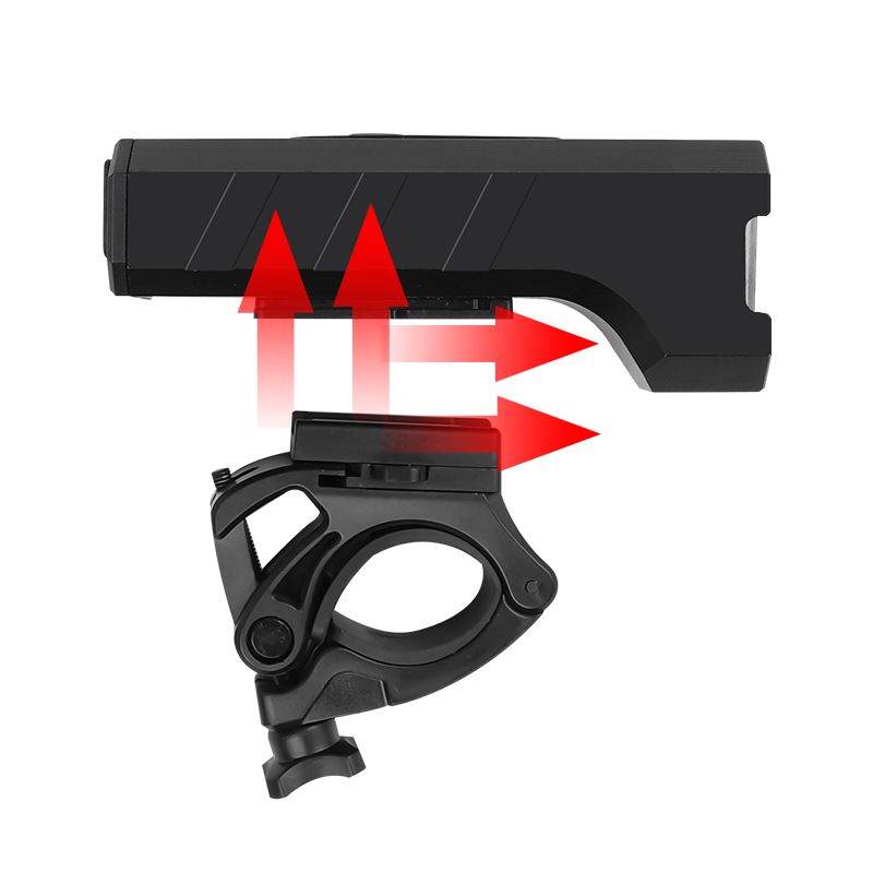 Z026 New 4T6 high-intensity bicycle headlight, USB charging, battery level display, bicycle light and riding light Application Scenario