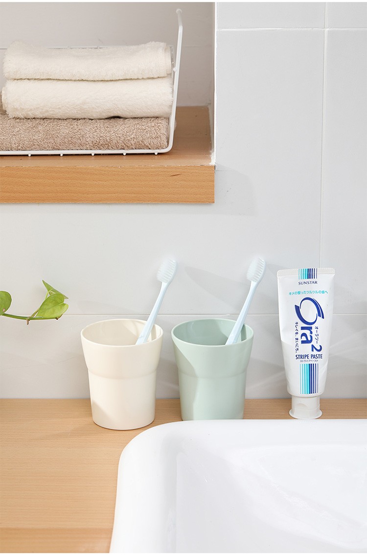 漱口杯刷牙杯成人儿童牙缸杯家用创意日式情侣刷牙杯子牙刷杯（简约漱口杯）详情图12