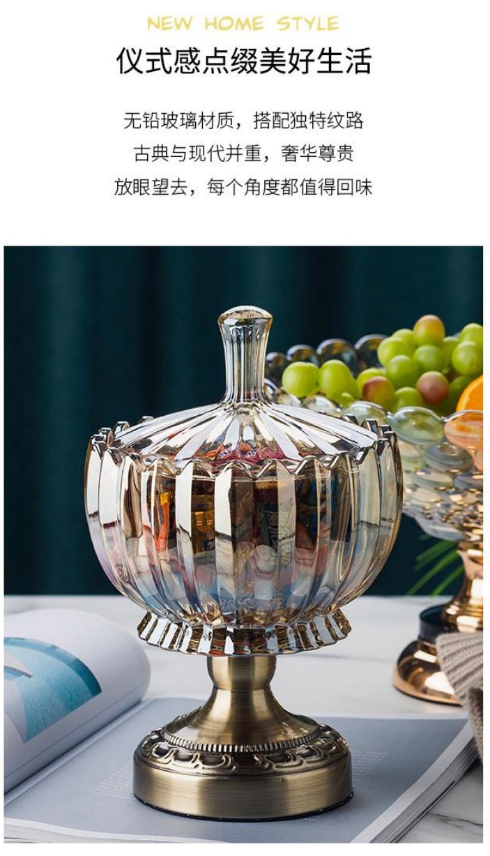 Fruit plate, InS-style living room, home dessert stand, display rack, snack box, dried fruit plate, draining basket, candy plate detail image 3