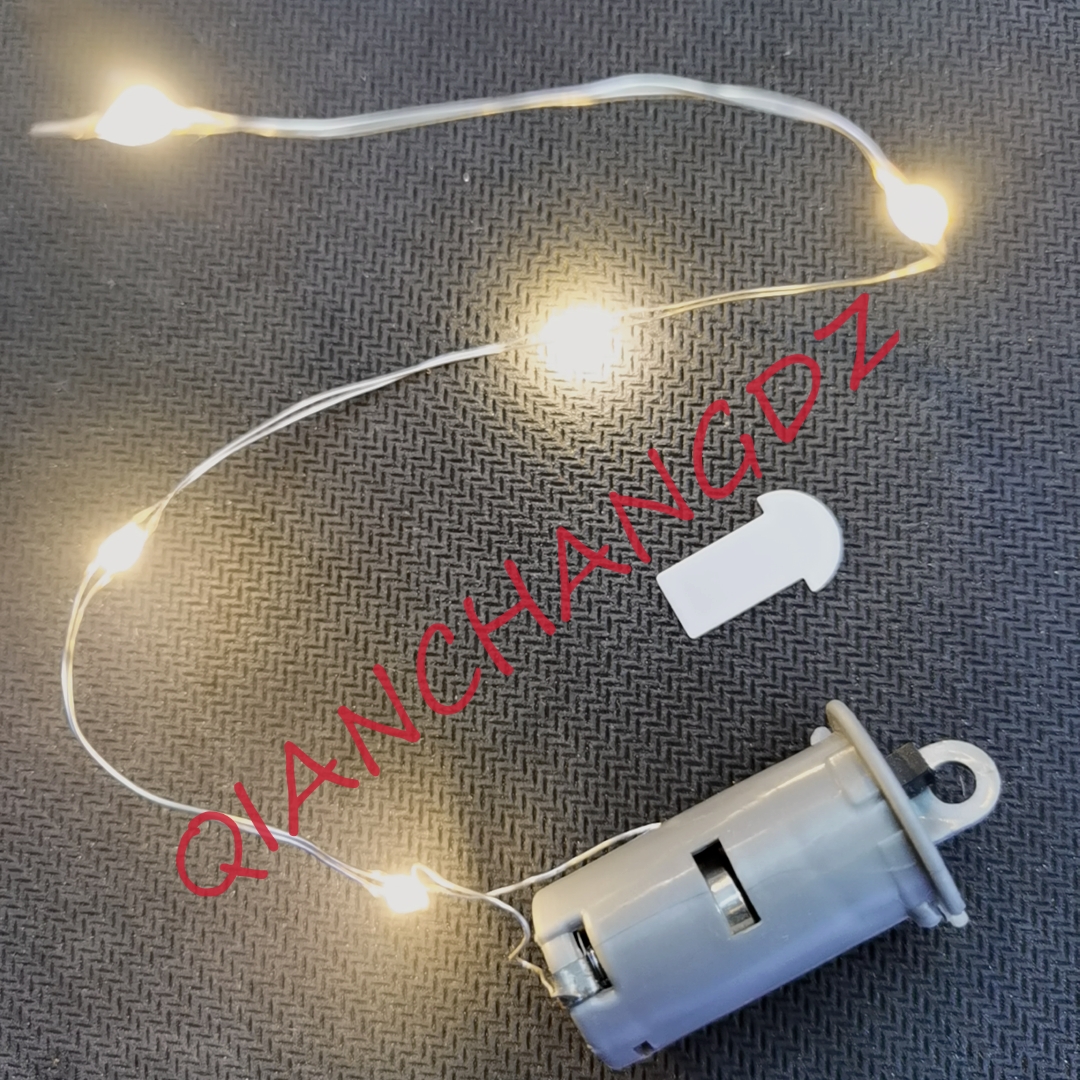 led铜线灯串发光酒瓶塞灯 震动红蓝闪机芯 发光杯底座 发光手环玩具工艺配件发光配件