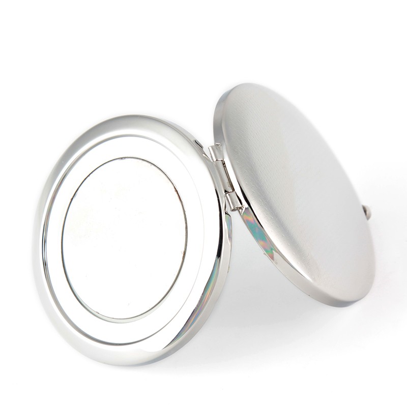 浅金仿金玫瑰金kc金70实心弹簧镜高档镜按钮镜按扣镜化妆镜胚详情图7