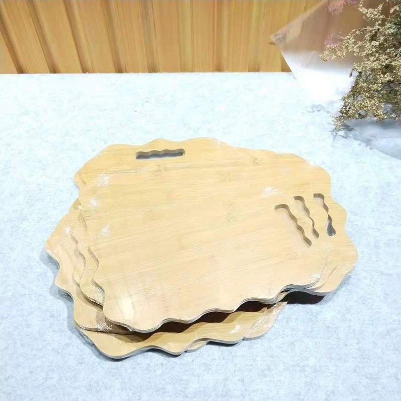 Jiehao natural bamboo and wood Kitchen household vegetable cutting and rolling board, meat chopping board, personalized moisture-proof, newly upgraded high-quality fruit board detail image 4