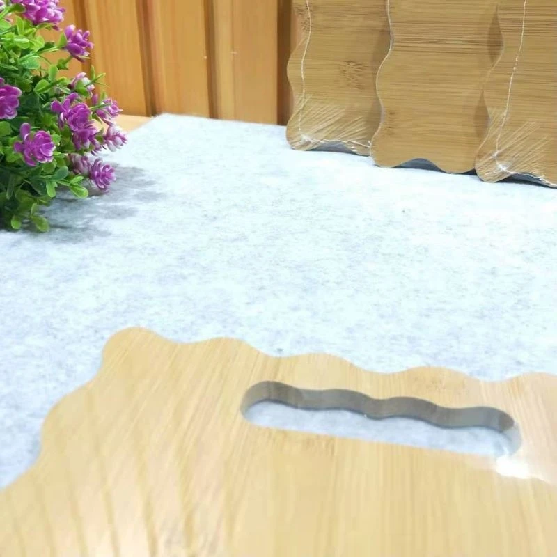 Jiehao natural bamboo and wood Kitchen household vegetable cutting and rolling board, meat chopping board, personalized moisture-proof, newly upgraded high-quality fruit board detail image 2