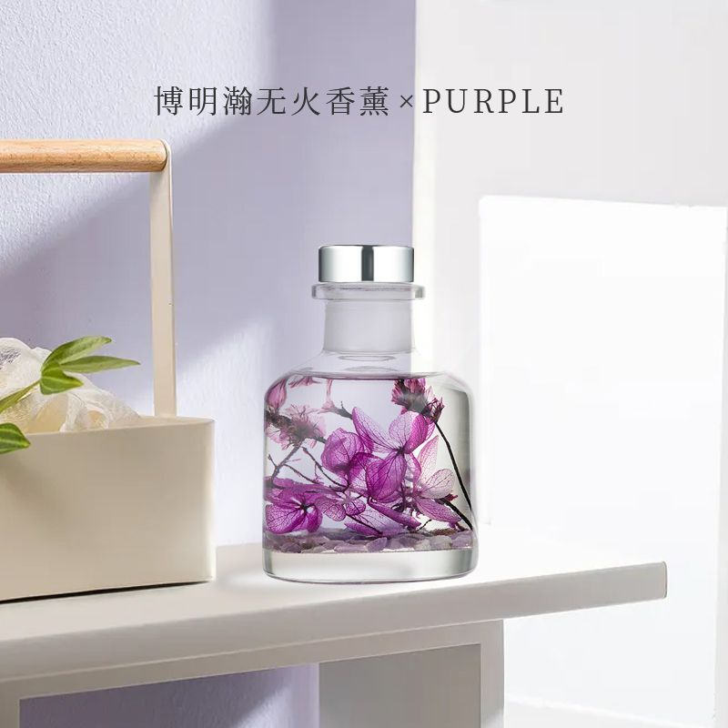 Flameless aromatherapy essential oil fragrance for home, office, toilet, bathroom, bedroom, dried flowers, rattan strips Application Scenario