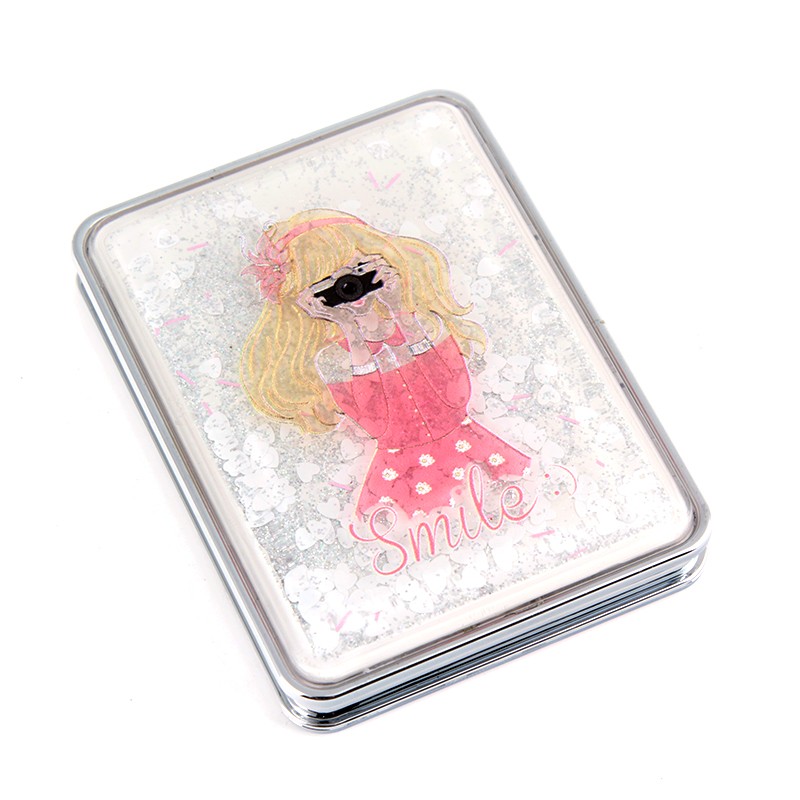 流沙镜子随身镜化妆镜小镜子详情图7