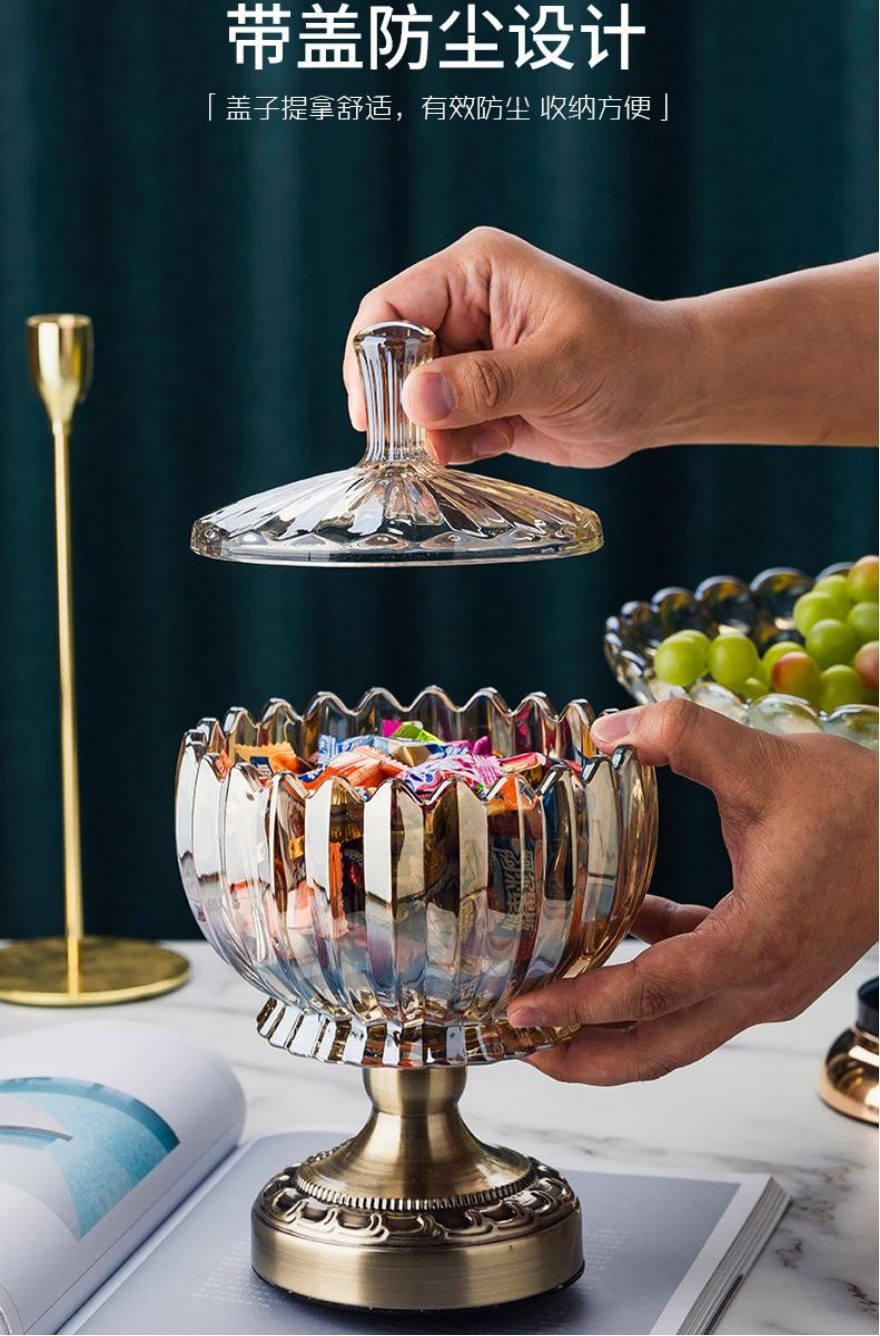 Fruit plate, InS-style living room, home dessert stand, display rack, snack box, dried fruit plate, draining basket, candy plate detail image 6