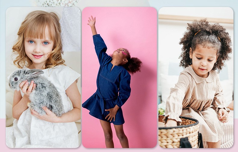 卡通十二色眼影饰品套装儿童化妆品玩具水溶性可水洗指甲油口红详情8