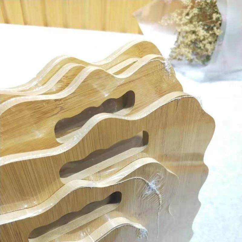 Jiehao natural bamboo and wood Kitchen household vegetable cutting and rolling board, meat chopping board, personalized moisture-proof, newly upgraded high-quality fruit board detail image 5