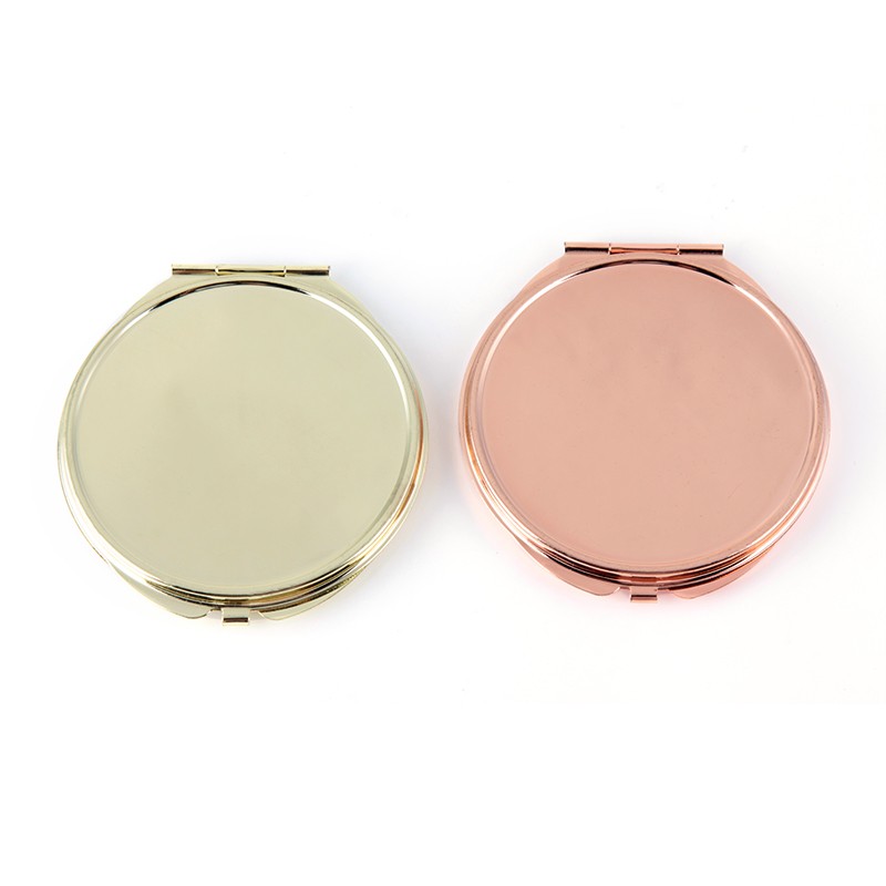 简易双面镜镜胚镜底小镜子化妆镜随身镜详情图3