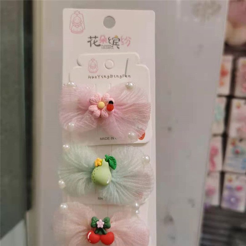 Flower Shadows in Full bloom, popular online fashion hair clips, hair ties and hair bands for girls Specification image