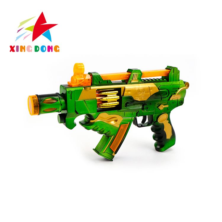 Electric space gun with lighting, music, action and vibration effects, a toy gun Specification image
