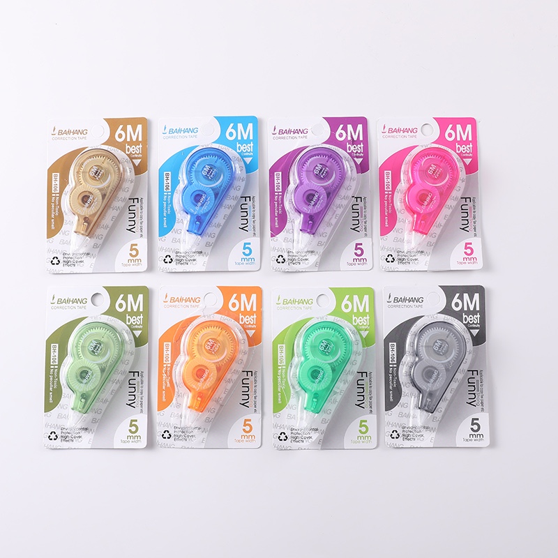 创意修正带可爱彩色办公外贸通学生办公改正带 涂改带批发21详情6