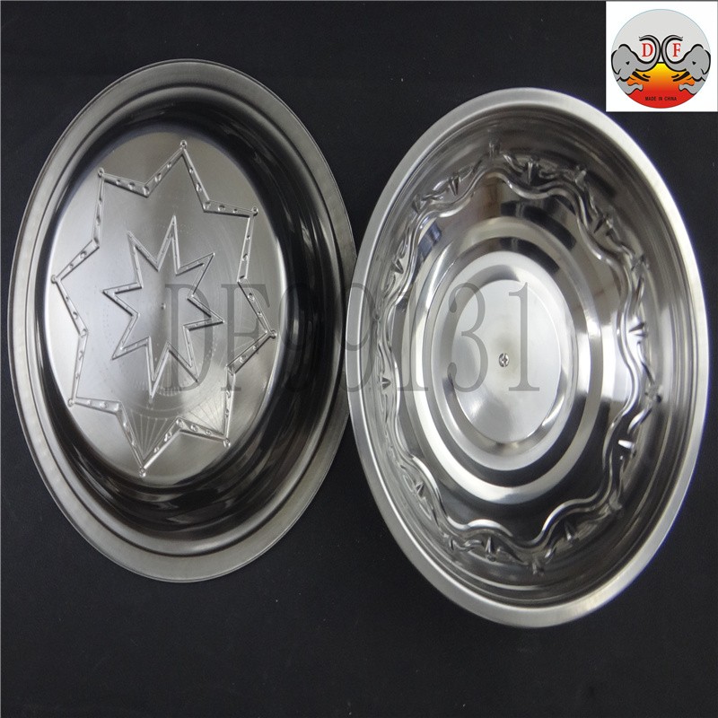 DF99131 欧圆套装盖盆 不锈钢盖盆 厨房酒店用品 厂家直销  DF Trading House详情7