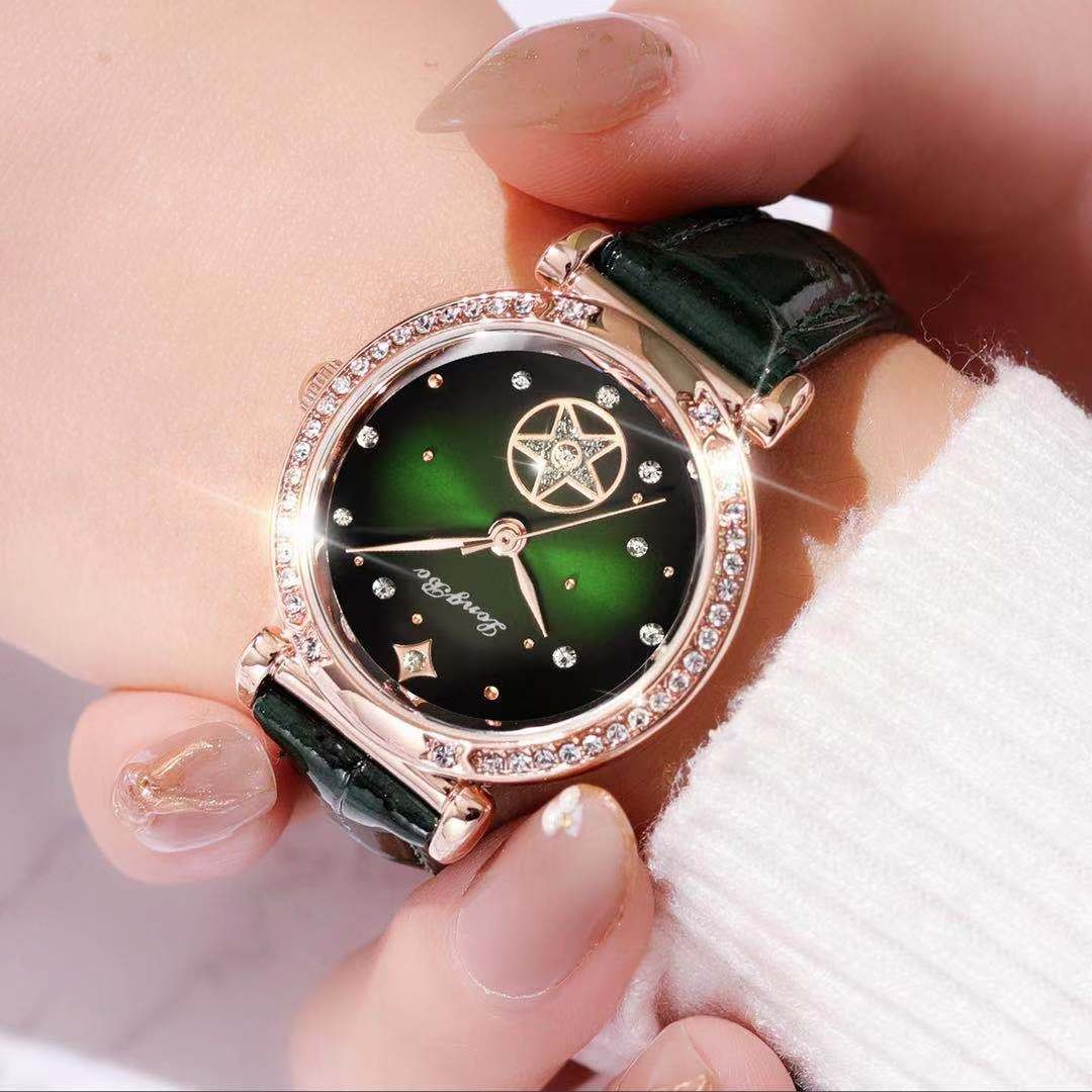 LONGBO龙波新款品牌手表直播快手热卖款防水女士腕表厂家直销详情图2