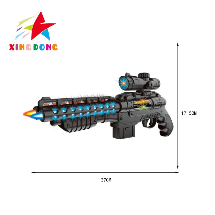 Juguete para niños simulación juguete eléctrico pistola con luz música detail image 2