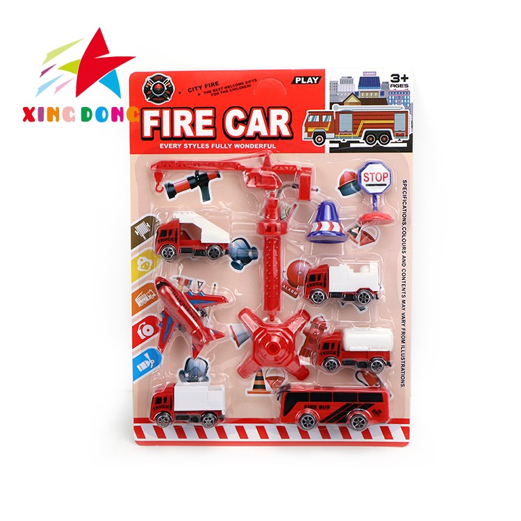 消防系列 套装 玩具车 吸板纸消防玩具详情图1