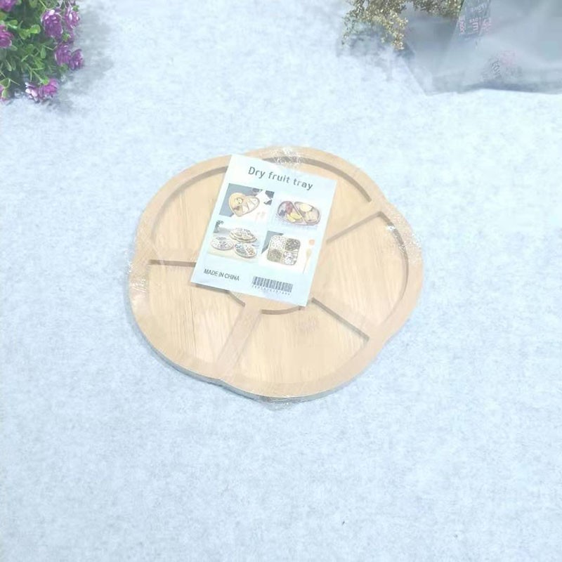 捷豪现代客厅分格式水果拼盘创意多样式简约小巧零食盘清新干果盘详情图6