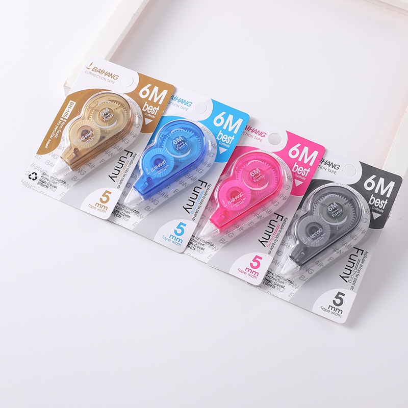 创意修正带可爱彩色办公外贸通学生办公改正带 涂改带批发21详情5