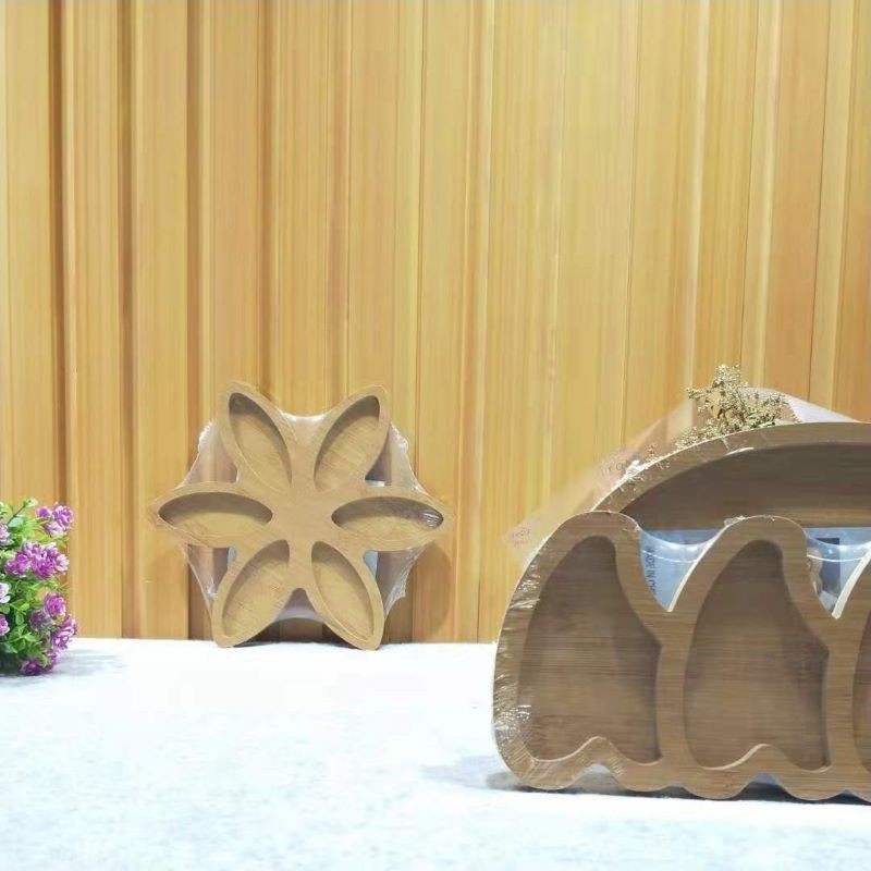 Jiehao Modern Living Room's elegant bamboo, wood and fruit platter, creative and diverse snack platter, fresh and cute dried fruit platter detail image 7