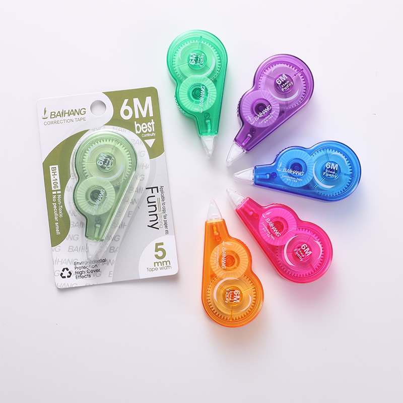 创意修正带可爱彩色办公外贸通学生办公改正带 涂改带批发21详情9