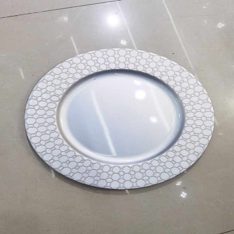 Honeycomb Tray Placemat Plate Fruit Plate Western Plate Plating Plate Plastic Multifunctional Plate
