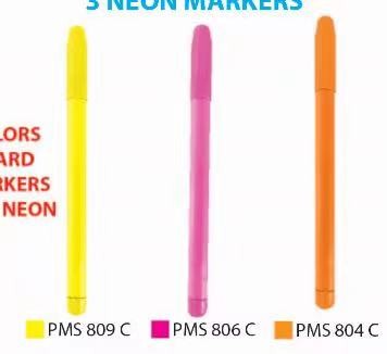 厂家供应创意学生用彩色笔 单头荧光笔重点划线标记号笔可定制详情图1