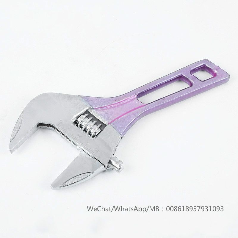 monkey spanner  adjustable wrench  活扳手 Specification drawing