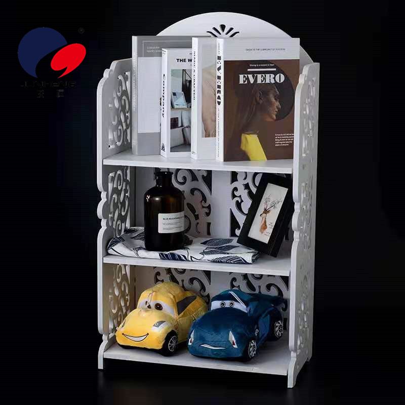 三层置物架/多功能置物架/木塑收纳架细节图