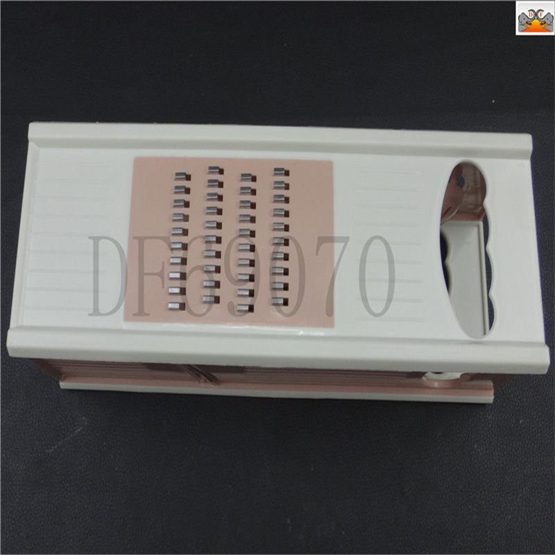 DF68070 Four-sided vegetable cutter Multi-functional square vegetable cutter Four-sided potato slicer Grater and silk cleaner Household kitchen tools DF Trading House