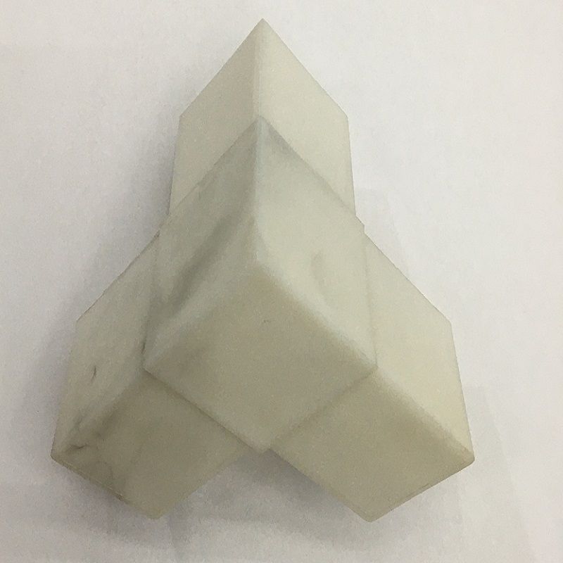 Código de esquina; Código de esquina de plástico; Código de esquina para puertas y ventanas de aluminio; Código de esquina blanco; SP-E005 código de esquina blanco