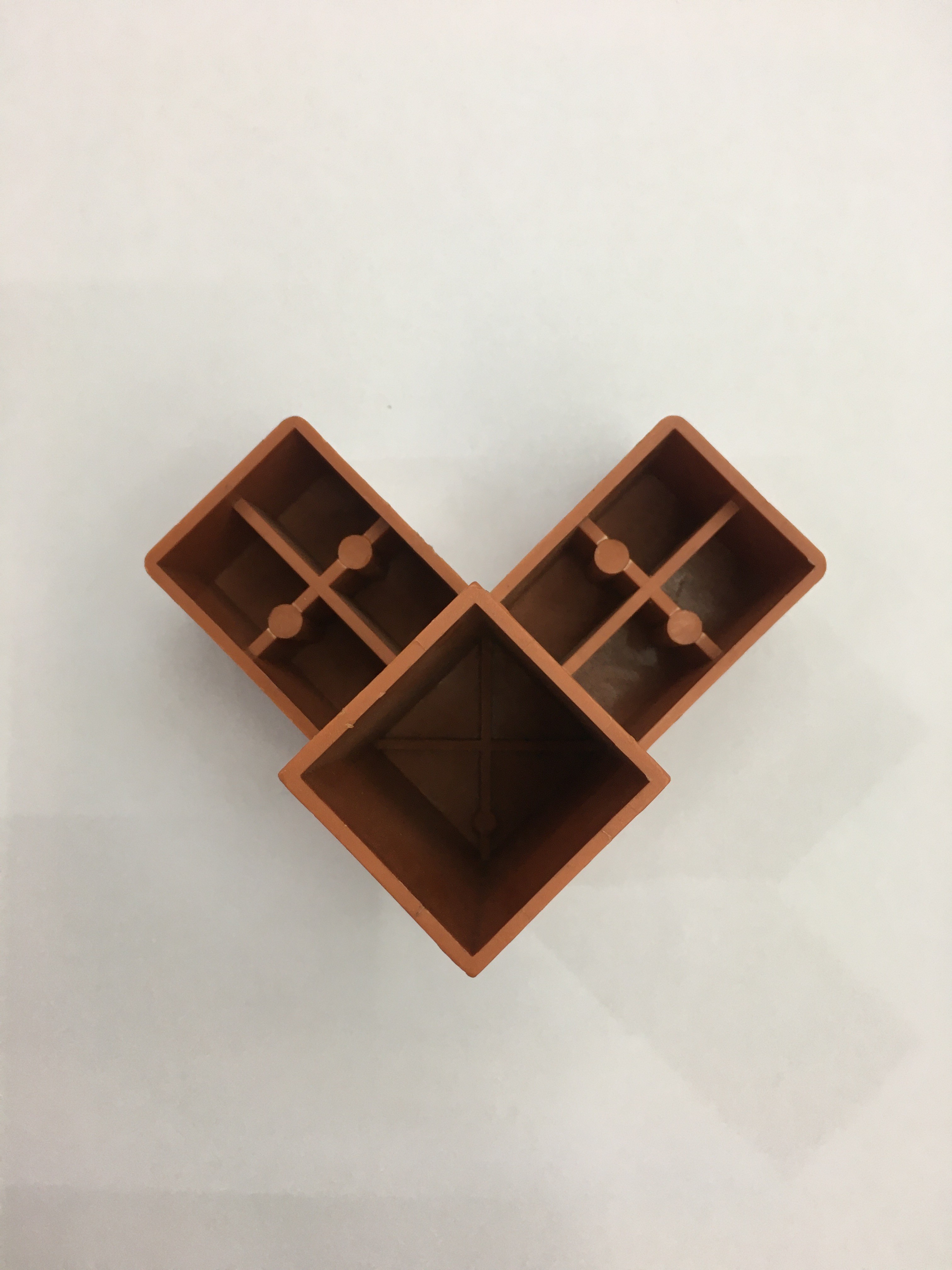 Corner code Plastic corner codes; Brown corner code Aluminum alloy Angle code; SP-E005 brown corner code detail image 2