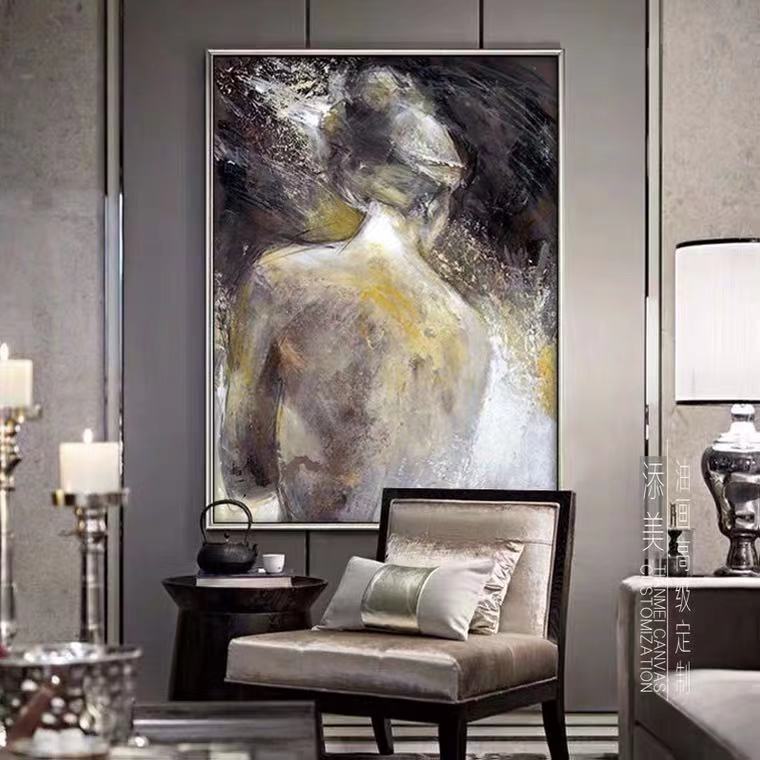 Fent's oil painting of figures Item Picture
