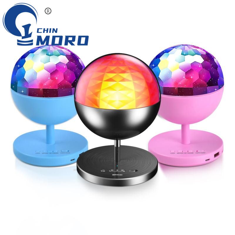 智能遥控蓝牙氛围舞台灯USB5V充电家庭聚会LED氛围灯野外