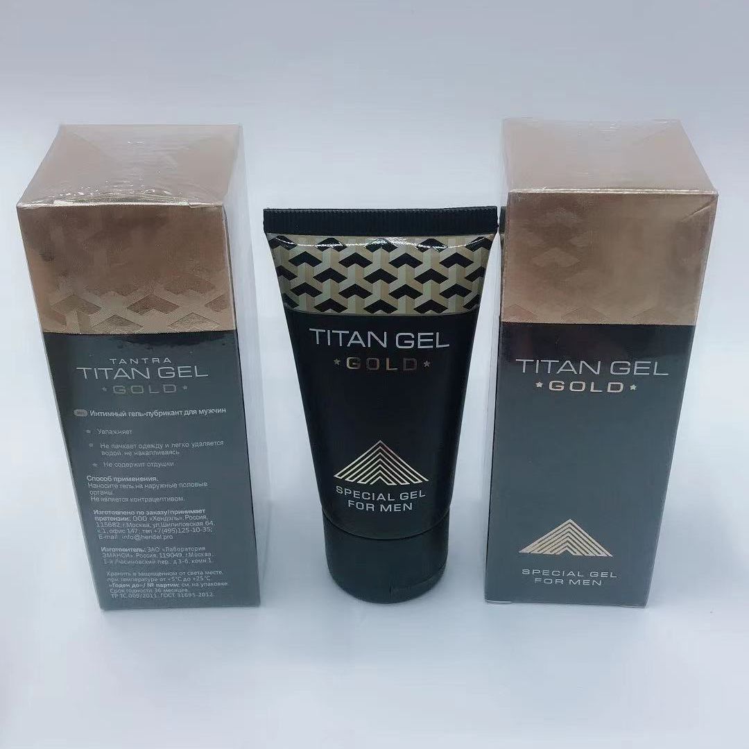 TITAN GEL 黄金泰坦膏男用外用增大膏外贸批发详情图1