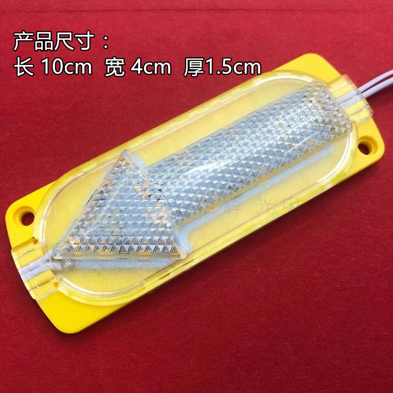 Motorcycle LED turn signal, 12V arrow indicator light, super bright brake light, taillight to pedal light, universal pic 12