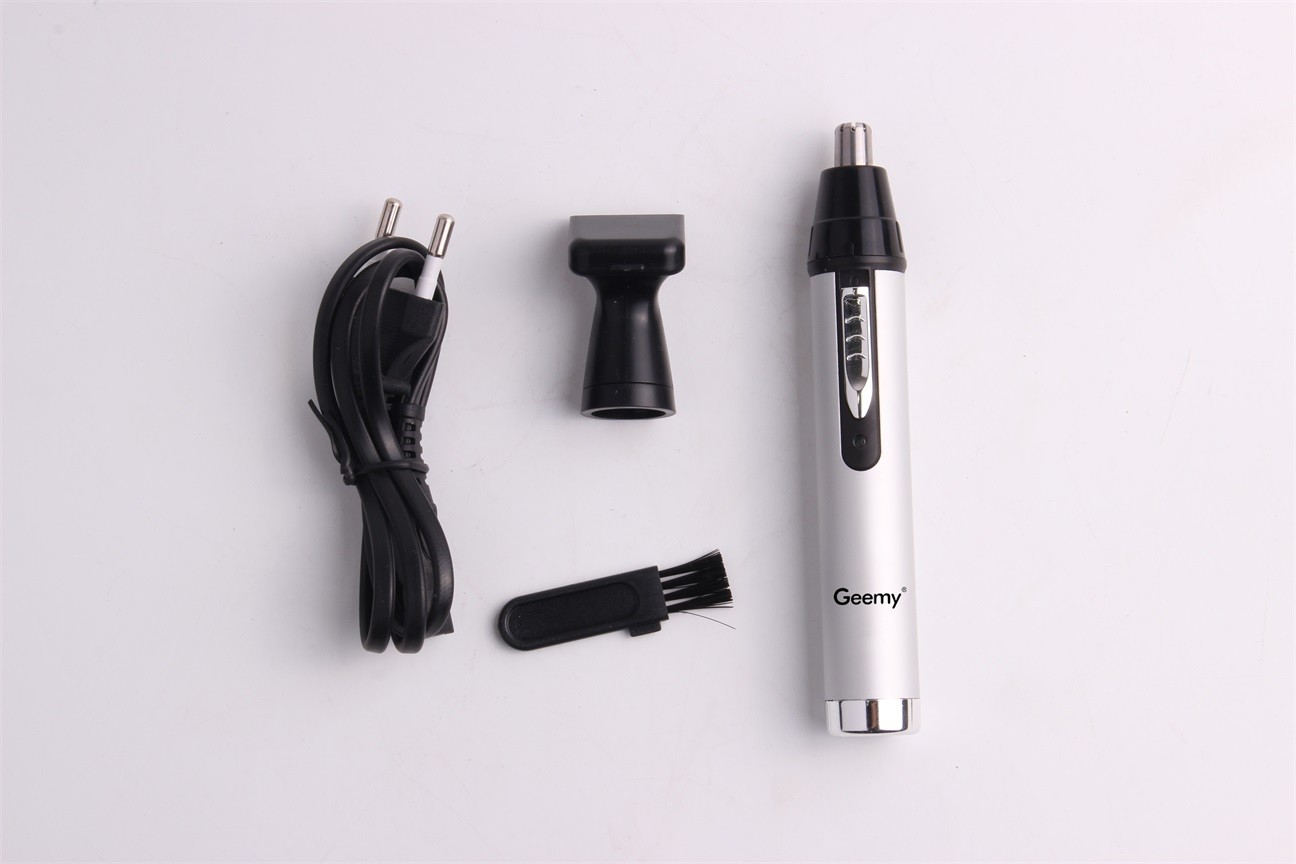 The GMEI GM-3105 nasal hair trimmer, a two-in-one multi-functional nasal hair knife, is a cross-border e-commerce female body hair remover and hair plucking device pic 12