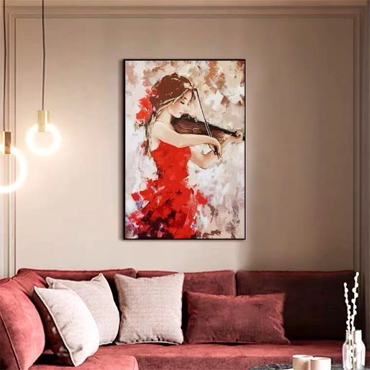 Paintings Of Decorated Figures By Fender details Picture